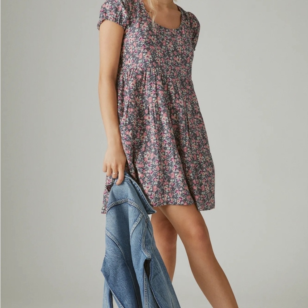 NWT Lucky Brand Floral Mini Dress